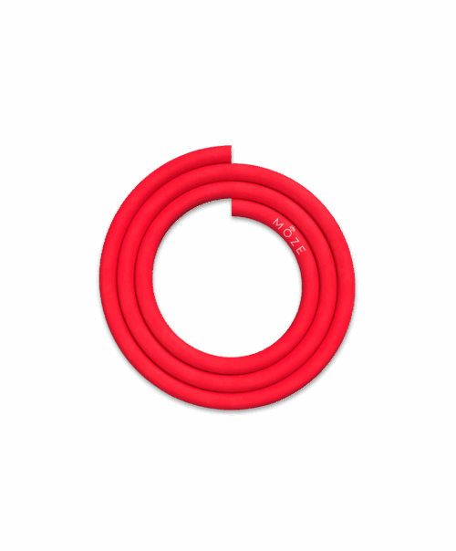 Moze Silikonschlauch Soft Touch - Red