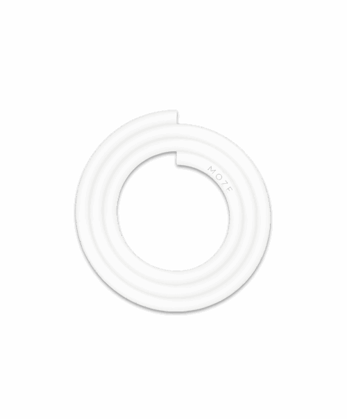 Moze Silikonschlauch Soft Touch - White