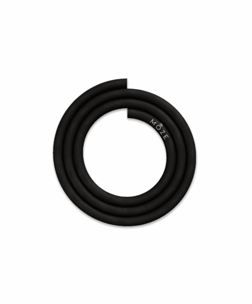 Moze Silikonschlauch Soft Touch - Black