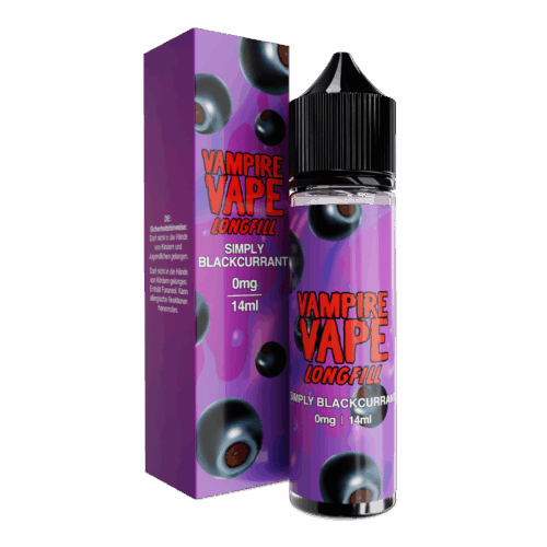 Vampire Vape Longfill Aroma 14ml - Simply Blackcurrant – Bild 2