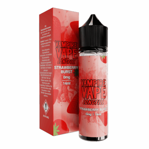 Vampire Vape Longfill Aroma 14ml - Strawberry Burst – Bild 2