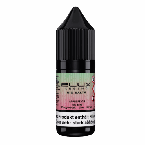 Elux Liquid 10ml Nikotinsaltz 10mg - Apple Peach