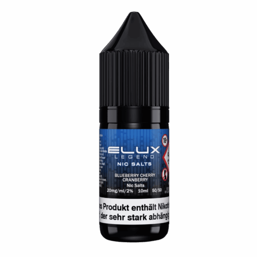 Elux Liquid 10ml Nikotinsaltz 10mg - Blueberry Cherry Crunberry