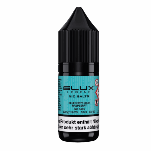 Elux Liquid 10ml Nikotinsaltz 10mg - Blueberry Sour Raspberry