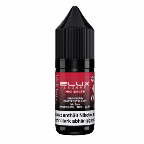 Elux Liquid 10ml Nikotinsaltz 10mg - Strawberry Raspberry Cherry