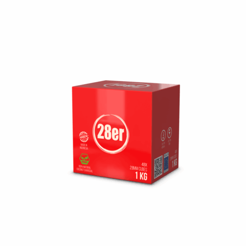 Venookah Kohle 28er – 1kg Box