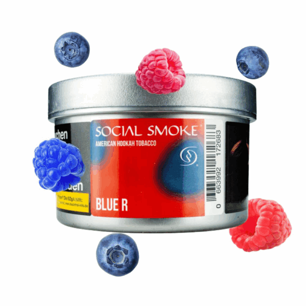 Social Smoke Shisha Tabak 200g - Blue R