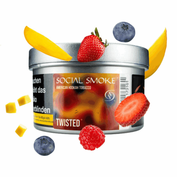 Social Smoke Shisha Tabak 200g - Twisted