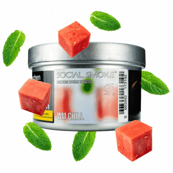 Social Smoke Shisha Tabak 200g - WM Chill