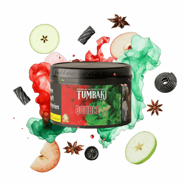 Tumbaki Shisha Tabak 200g - Double app