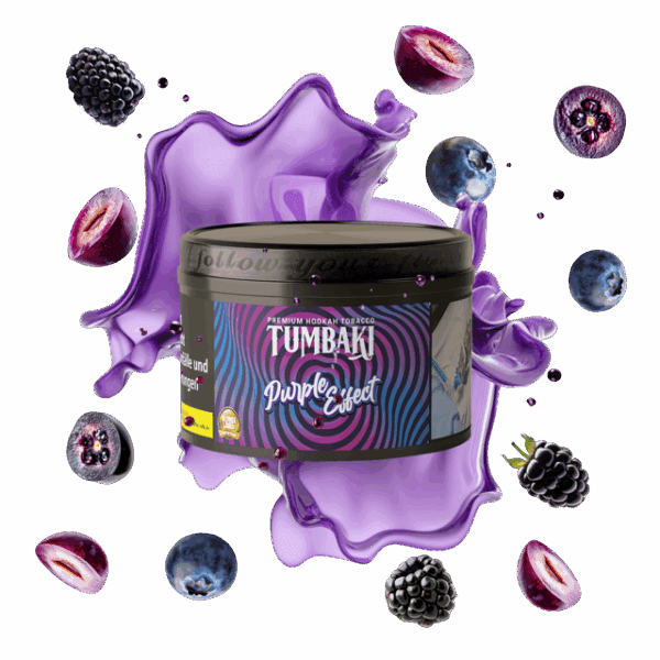Tumbaki Shisha Tabak 200g - Purple Effect