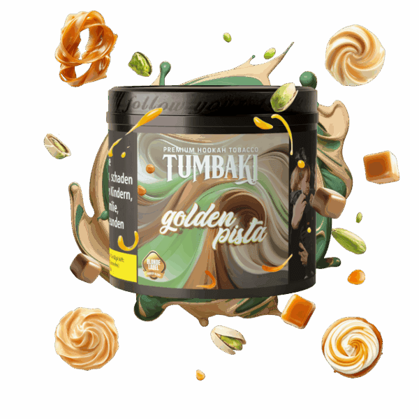 Tumbaki Shisha Tabak 1000g - Golden Pista