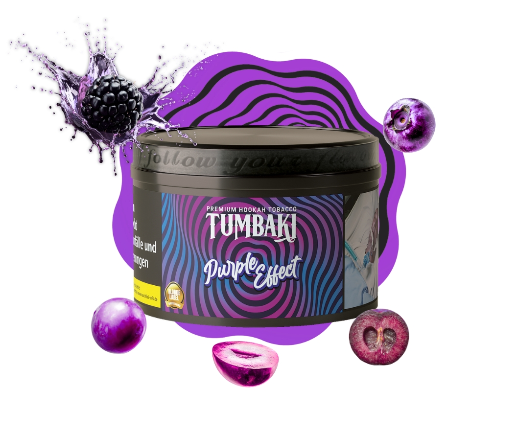 Tumbaki Purple Effect 200g Früchte Tumbaki Shisha Tabak 200g - Purple Effect – Bild 1