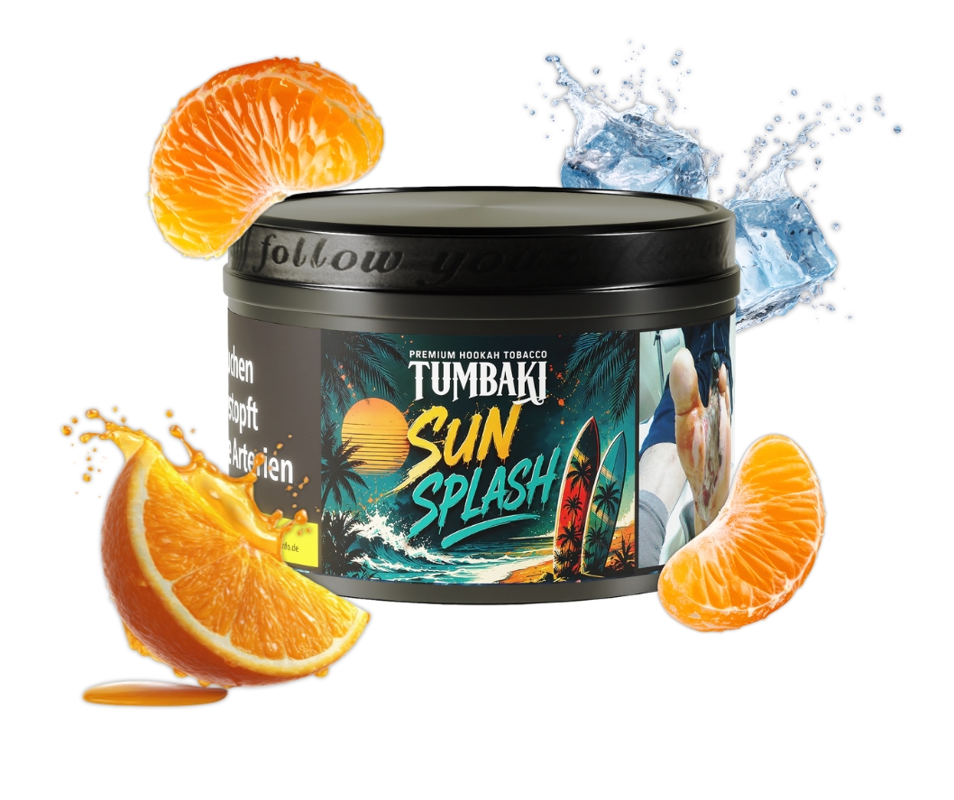 Tumbaki Sun Splash 200g Früchte Tumbaki Shisha Tabak 200g - Sun Splash – Bild 1