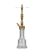 Moze Tradi L  Gold - Cut Glas Shisha