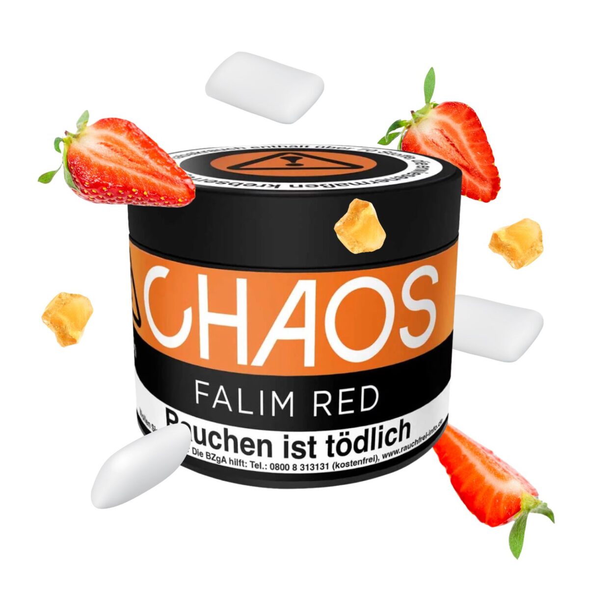 Chaos Shisha Tabak 200g - FALIM RED – Bild 1