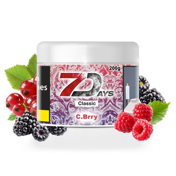 7Days Shisha Tabak 200g - C.Brry