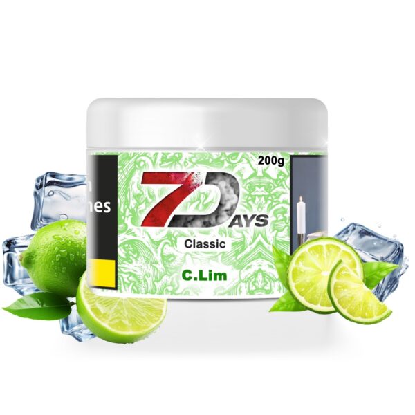 7Days Shisha Tabak 200g - C.Lim