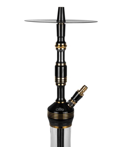 alite Bash Lounge - Black/Gold Shisha – Bild 3