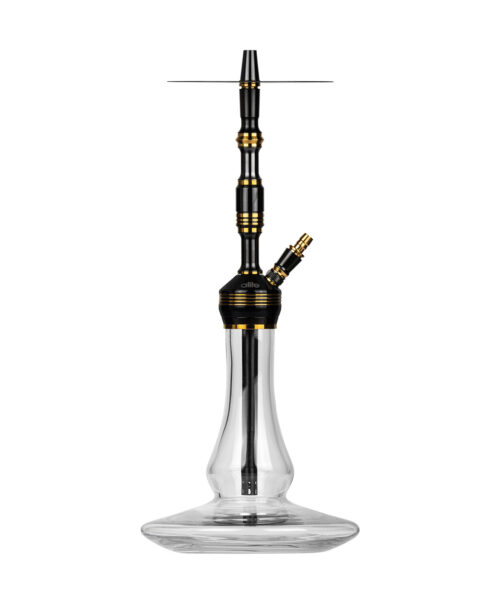 alite Bash Lounge - Black/Gold Shisha – Bild 2