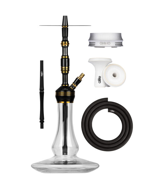 alite Bash Lounge - Black/Gold Shisha
