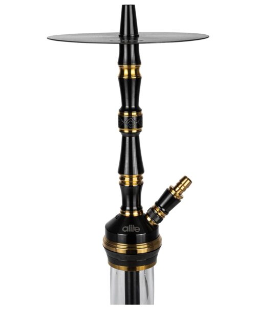 alite Swiss Lounge - Black/Gold Shisha – Bild 3