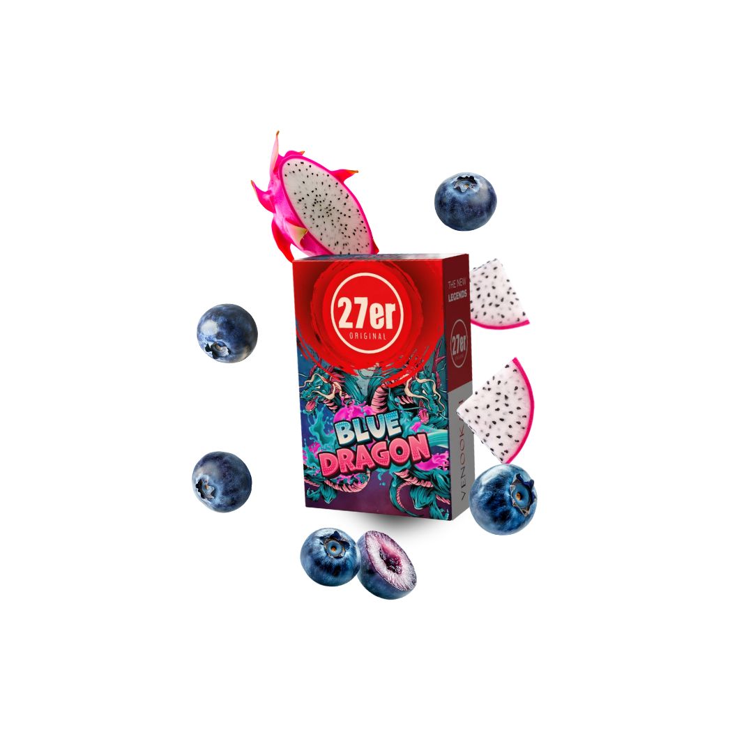 27 Blue Dragon 25g 27er Orginal Shisha Tabak 25g - Blue Dragon – Bild 1