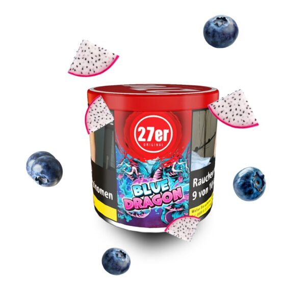27er Orginal Shisha Tabak 200g - Blue Dragon