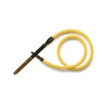 Dampfbock  Veganes Lederschlauch Dou - Natur Braun/Metall Grau