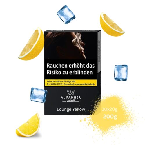 Al Fakher Lounge Yellow 10x20g