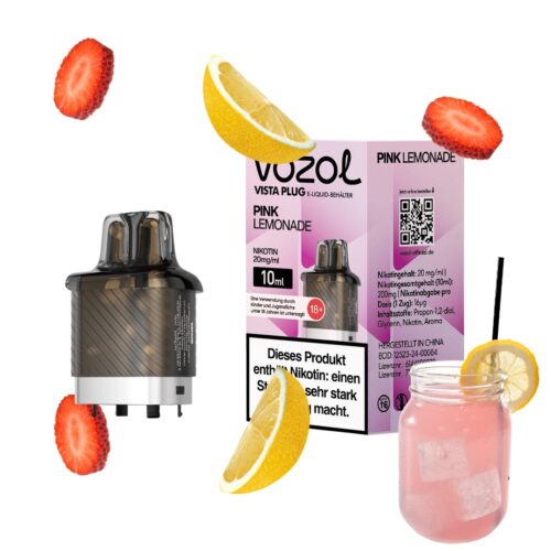 Vozol Vista Plug 10ml Pod - Pink Lemonade