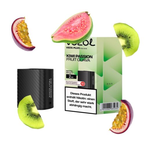 Vozol Vista Plug 2 ml Pod - Kiwi Passion Fruit Guava