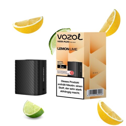 Vozol Vista Plug 2 ml Pod - Lemon Lime