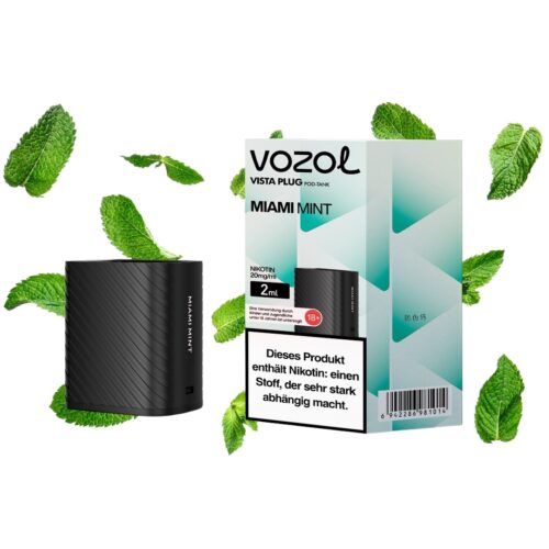 Vozol Vista Plug 2 ml Pod - Miami Mint