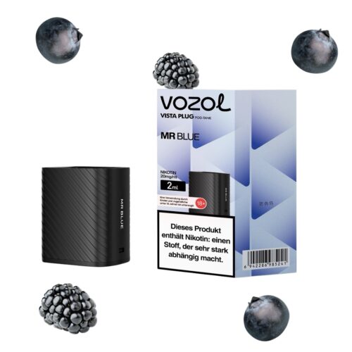Vozol Vista Plug 2 ml Pod - Mr blue