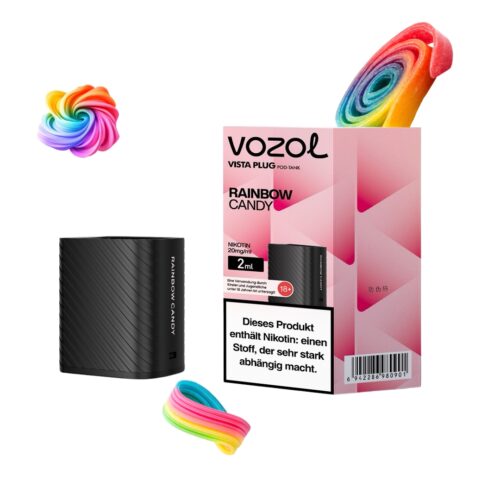 Vozol Vista Plug 2 ml Pod - Rainbow Candy