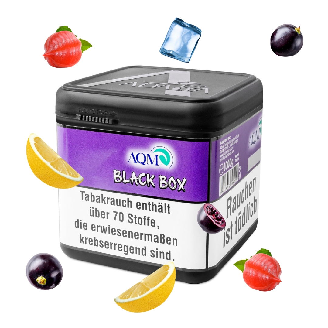 Aqua Mentha 1000g Blue Horse Shisha Tabak 1000g - Black Box – Bild 1