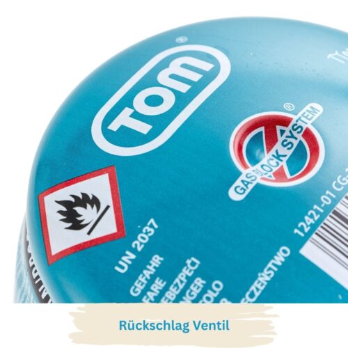 Tom Gaskartusche 190g – Bild 2