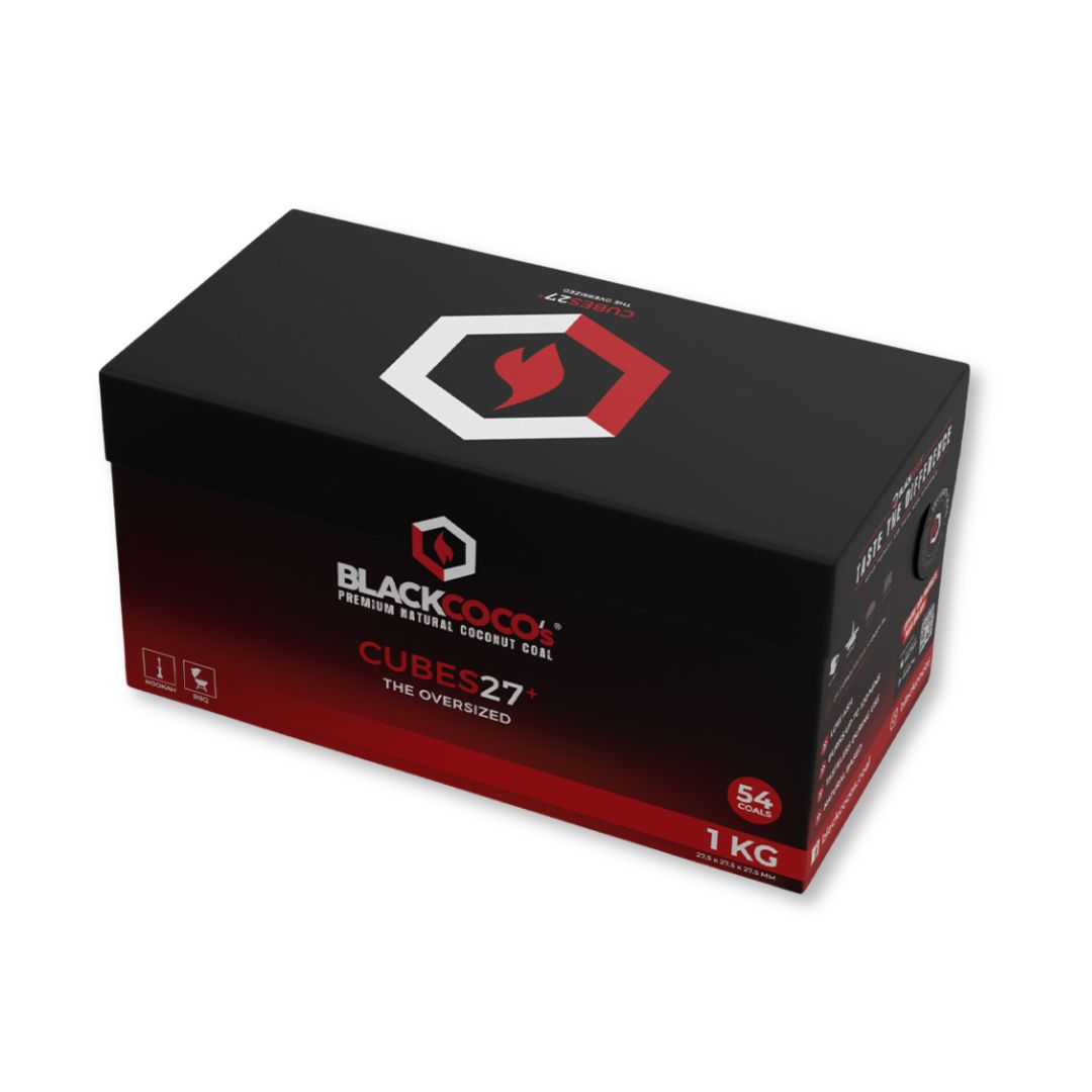 Blackcoco Master 27 - 1000g Blackcoco´s Naturkohle 27 Master – 1 kg – Bild 1