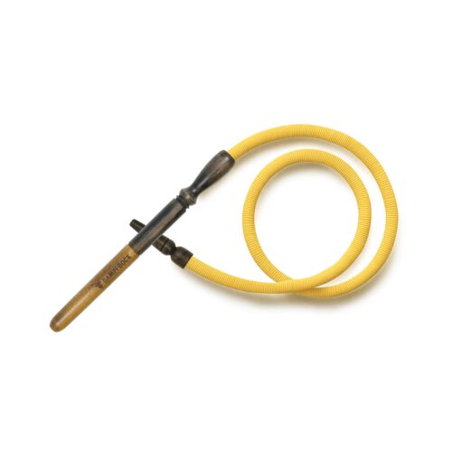 Dampfbock Veganes Lederschlauch Natur Braun / Metall Grau - Dou