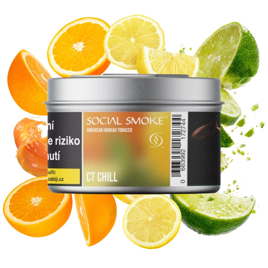 Social Smoke 200g - CT Chill Social Smoke Shisha Tabak 200g - CT Chill – Bild 1
